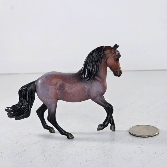 Breyer Stablemate Mystery Surprise Horse Series 7 Cantering Morgan Cross Roan - Picture 8 of 8